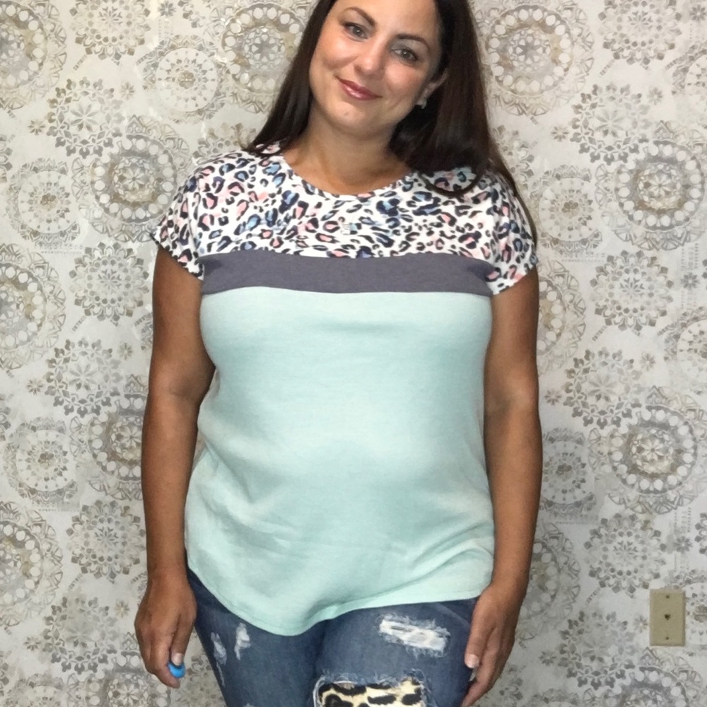 Waffle knit leopard print - Picture 4 of 4